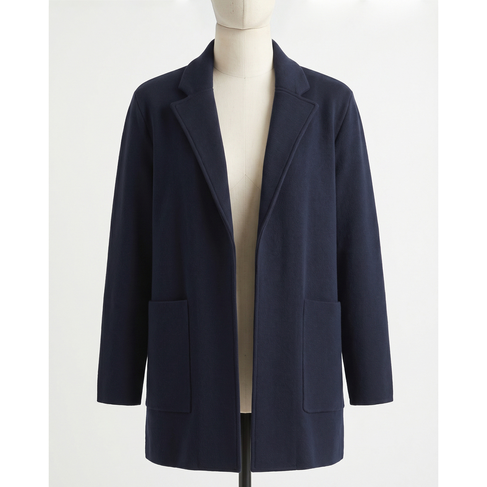 100% Organic Cotton Knit Blazer